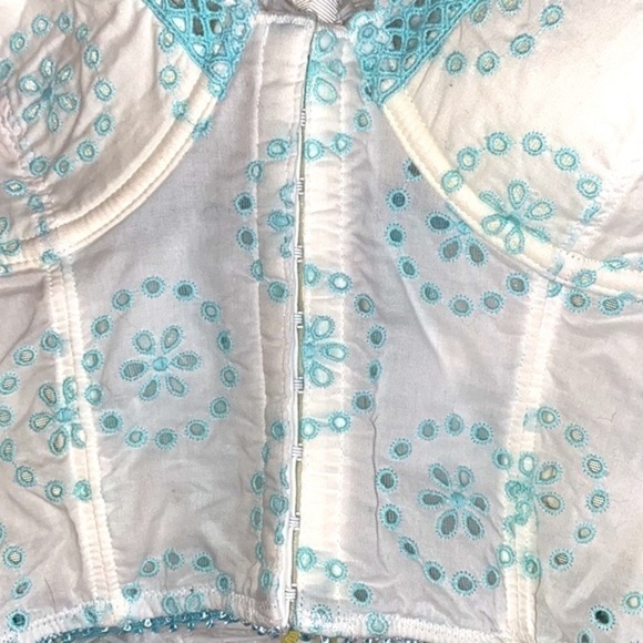 Vintage Y2K Victoria’s Secret Cottagecore bustier top - Picture 7 of 11
